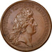 Frankrijk, Medal, Louis XIV, History, Mauger, PR, Bronze, Divo:98