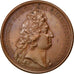 Frankrijk, Medal, Louis XIV, History, Mauger, PR, Bronze, Divo:140