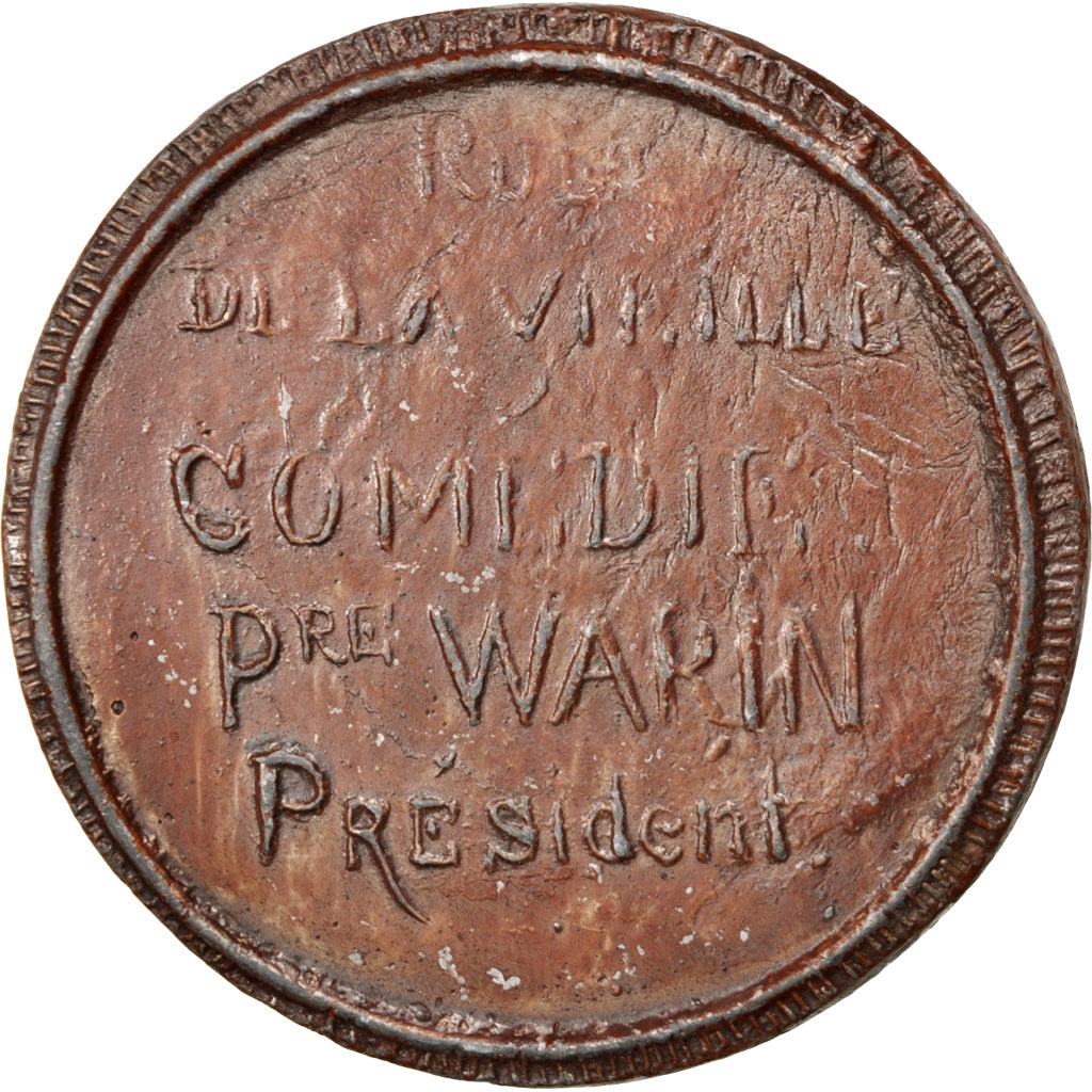 Francja, Medal, Trzecia Republika Francuska, Sztuka i Kultura, AU(50-53), Cyna