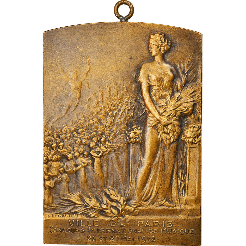 France, Médaille, Ville de Paris, Concours international de musique, Arts &