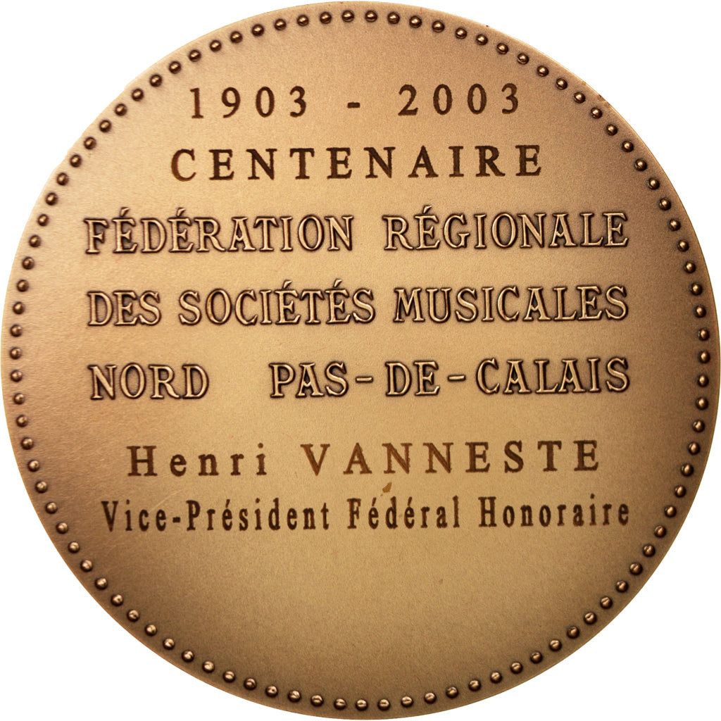 Frankrijk, Medal, French Fifth Republic, Arts & Culture, FDC, Bronze