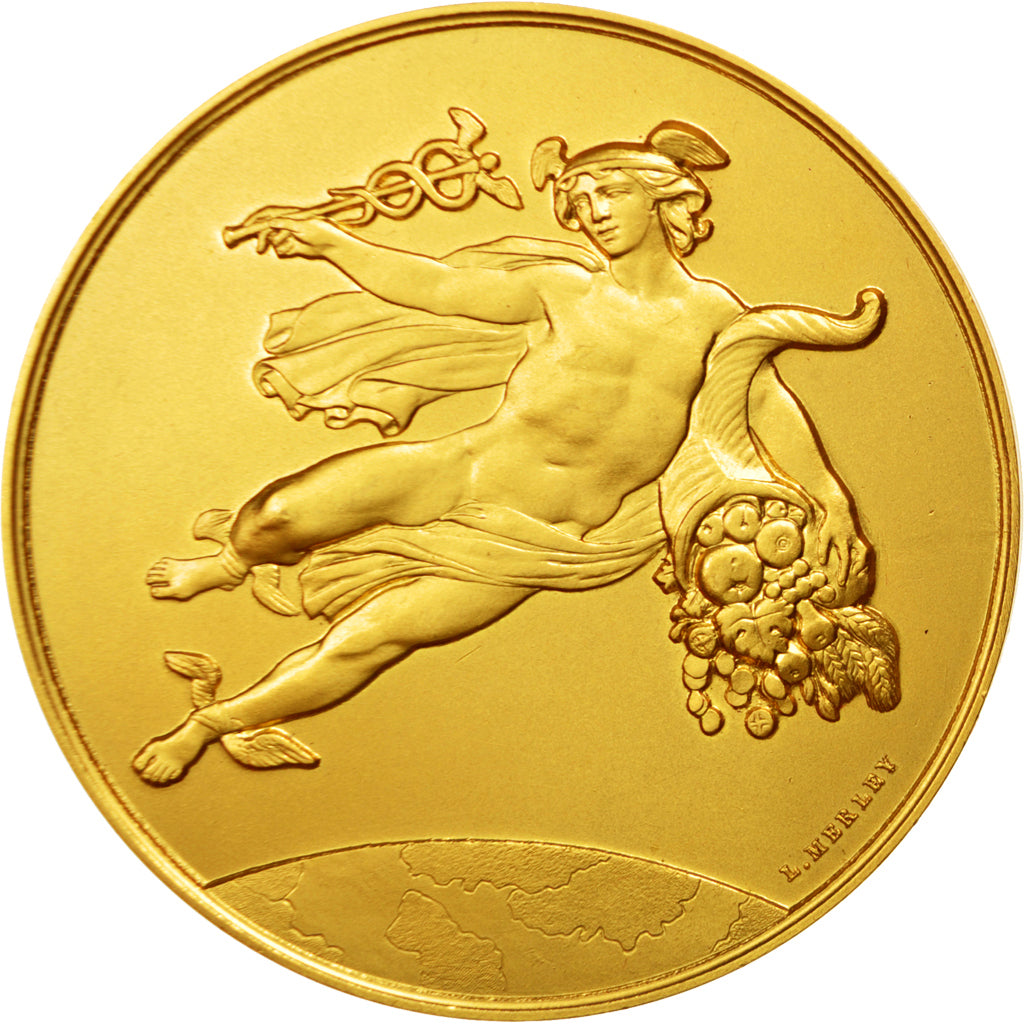 Frankreich, Medal, French Fifth Republic, Business & industry, STGL, Bronze