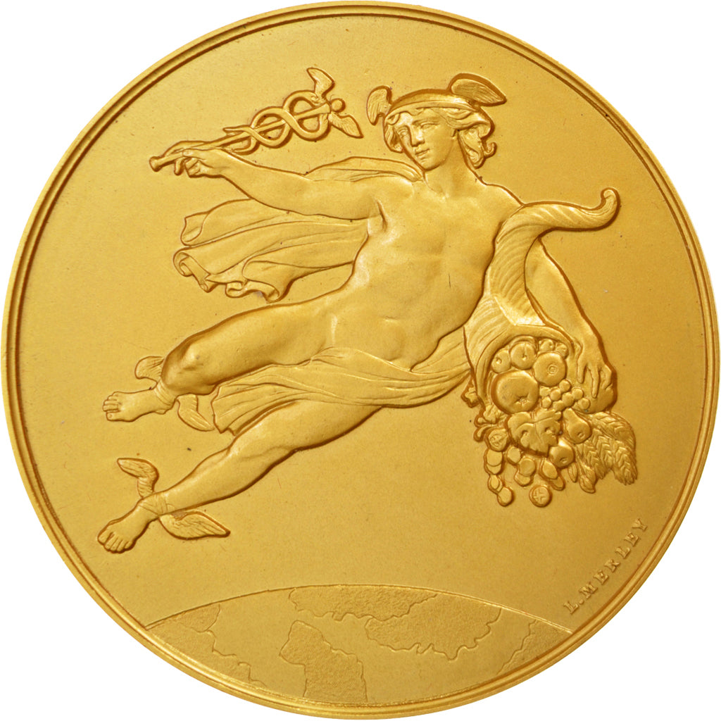 Frankreich, Medal, French Fifth Republic, Business & industry, STGL, Bronze