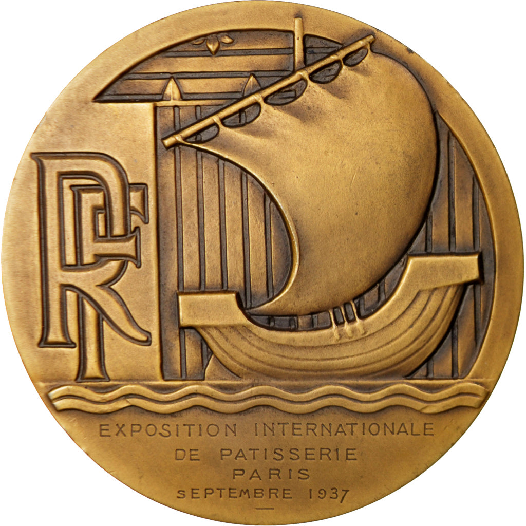 Francia, Medal, French Third Republic, Gastronomy, Grun, EBC+, Bronce