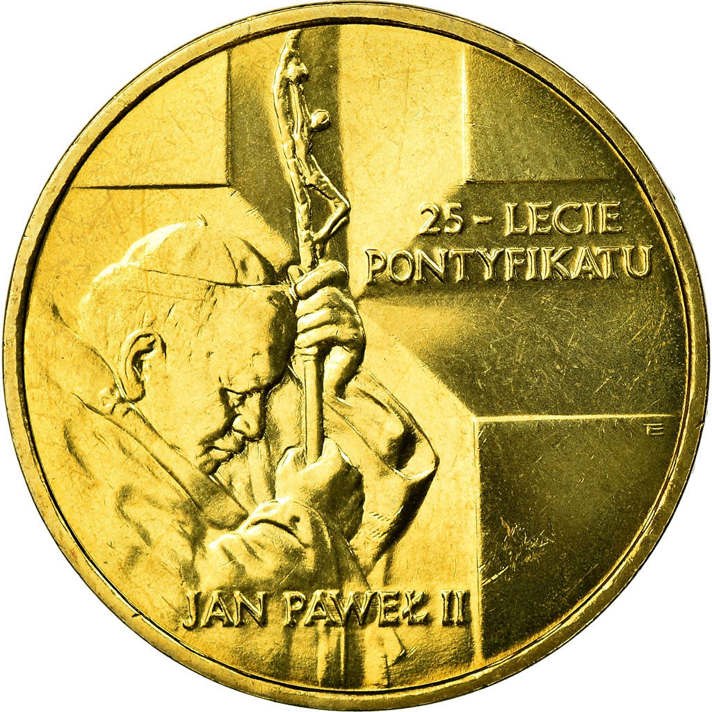 Coin, Poland, 2 Zlote, 2003, Warsaw, MS(63), Brass, KM:465