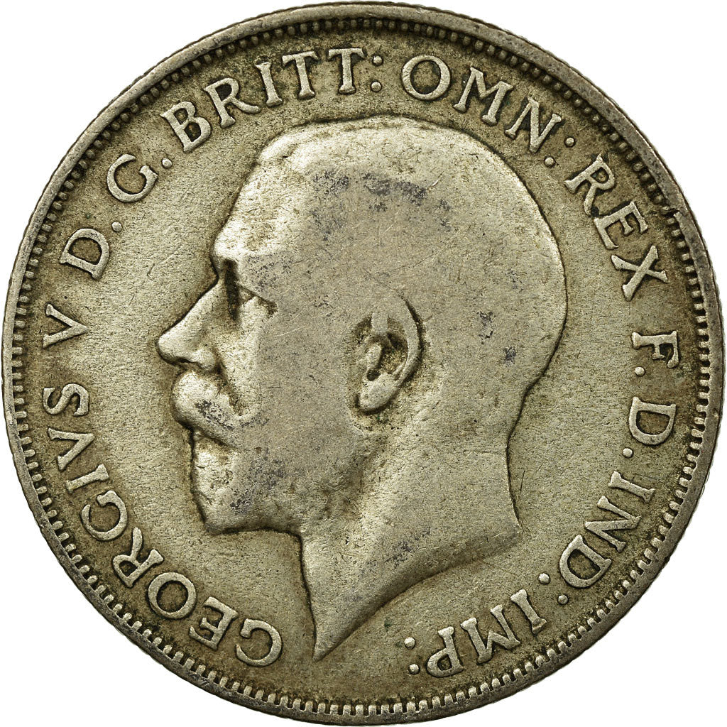 Coin, Great Britain, George V, Florin, Two Shillings, 1920, VF(30-35), Silver