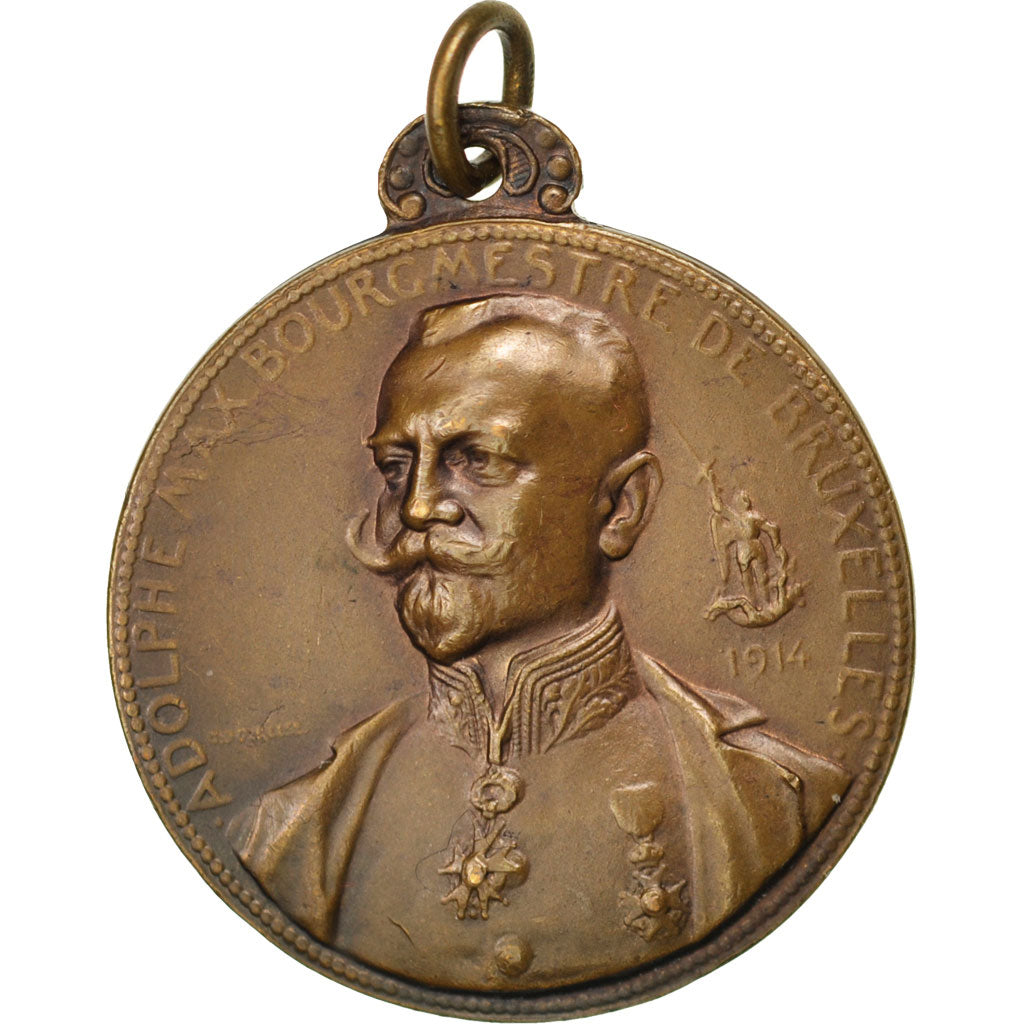 Belgien, Medal, Politics, Society, War, SS+, Bronze