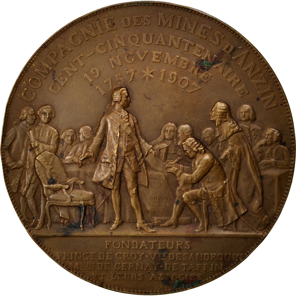 Frankreich, Medal, French Third Republic, Business & industry, Thennissen, SS