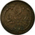 Moneda, Austria, Franz Joseph I, 2 Heller, 1897, MBC, Bronce, KM:2801