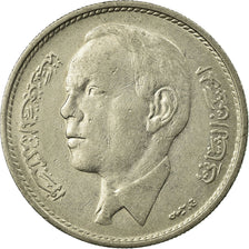 Moneta, Marocco, al-Hassan II, Dirham, 1965/AH1384, Paris, BB, Nichel, KM:56