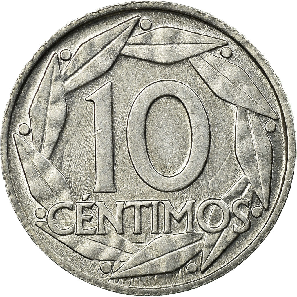 Münze, Spanien, Francisco Franco, caudillo, 10 Centimos, 1959, SS+, Aluminium