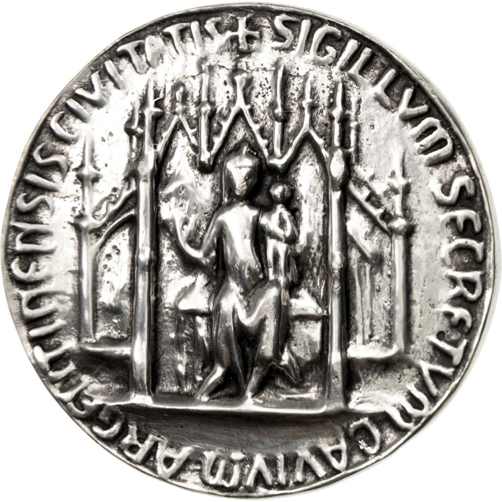 France, Medal, French Third Republic, History, AU(55-58), Tin