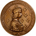 France, Medal, Louis XII et Anne de Bretagne à Lyon, n.d., Bronze, MS(60-62)
