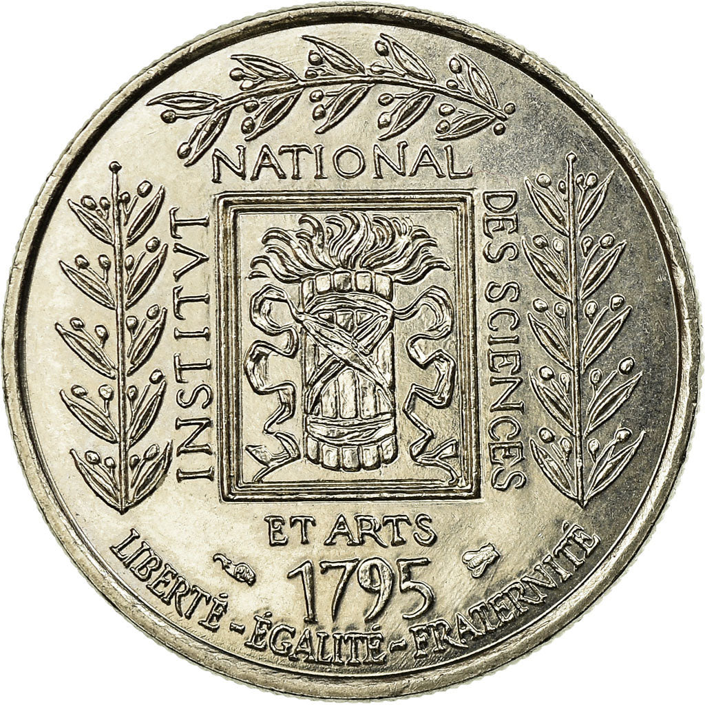 Moneta, Francja, Institut, Franc, 1995, Paris, EF(40-45), Nikiel, KM:1133