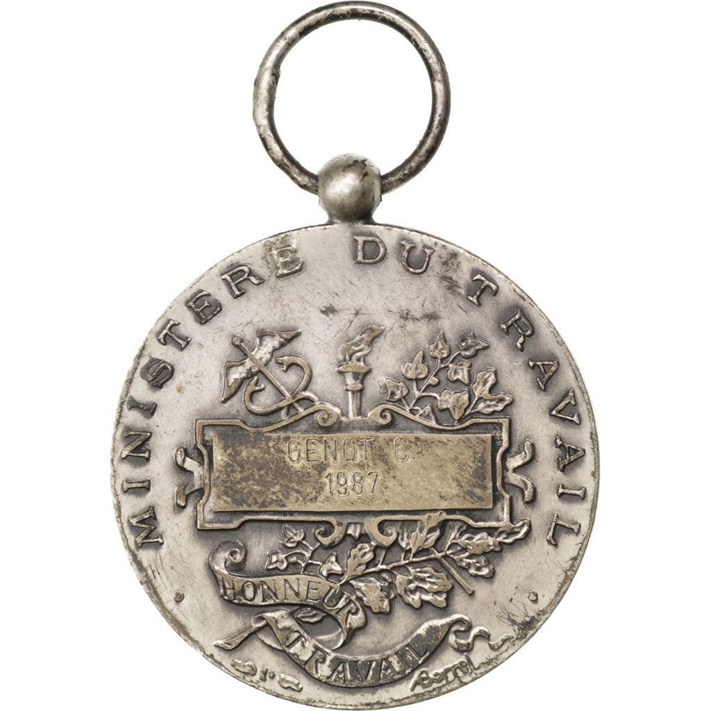 Frankreich, Medal, French Fifth Republic, Business & industry, Borrel, SS