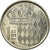Coin, Monaco, Rainier III, Franc, 1960, AU(55-58), Nickel, KM:140, Gadoury:MC