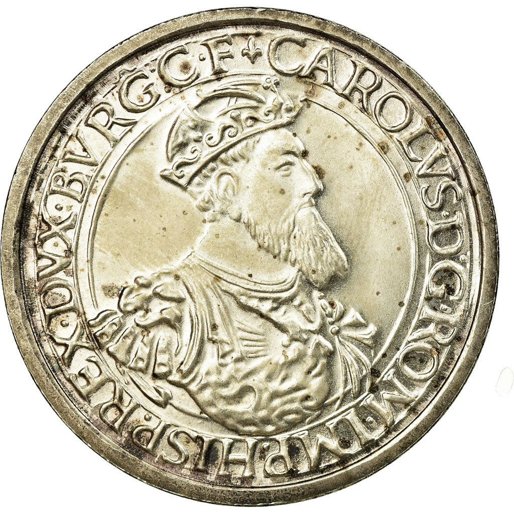 Coin, Belgium, 5 Ecu, 1987, EF(40-45), Silver, KM:166