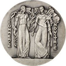 Frankrijk, Medal, French Fourth Republic, Business & industry, PR, Zilver