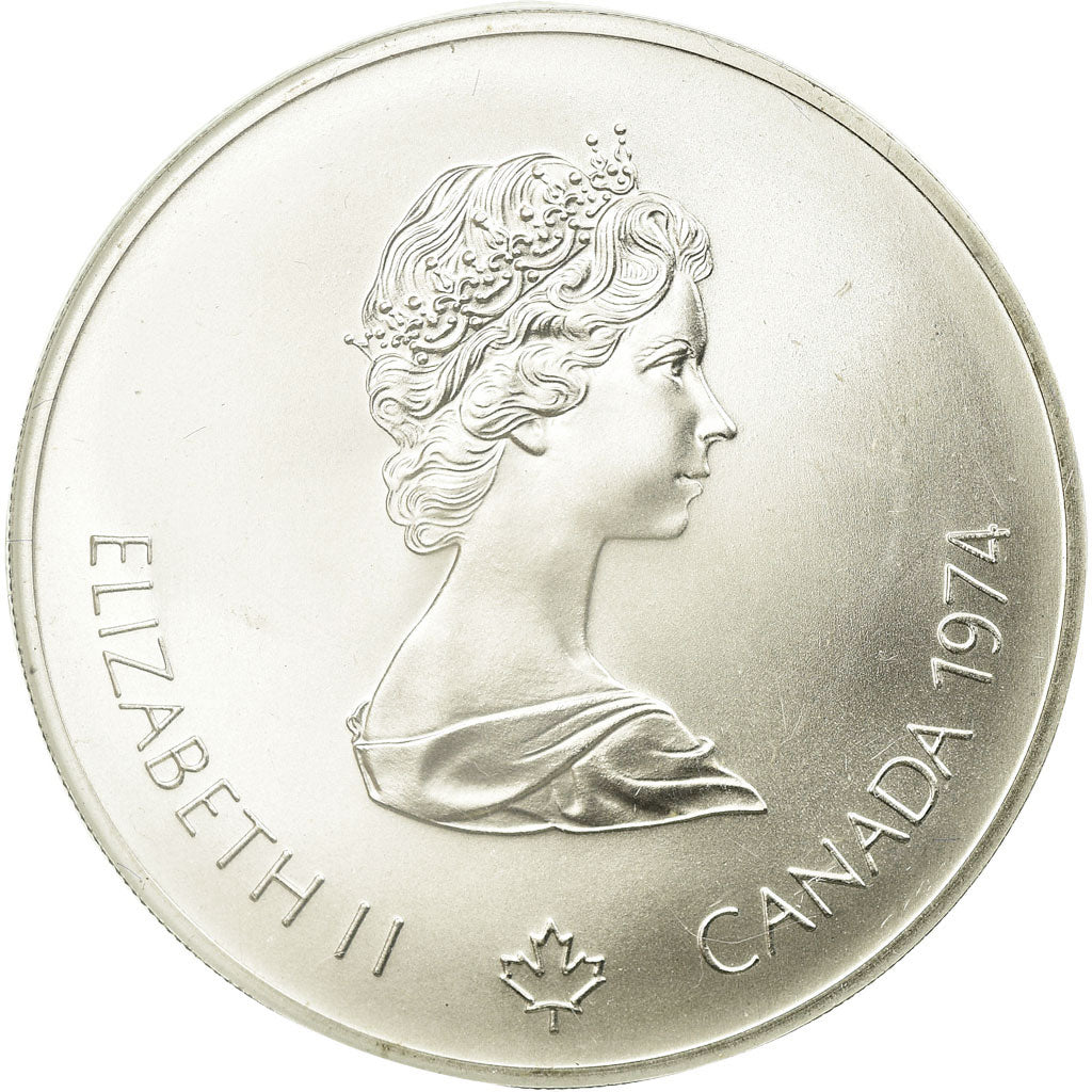 Coin, Canada, Elizabeth II, 5 Dollars, 1974, Royal Canadian Mint, Ottawa