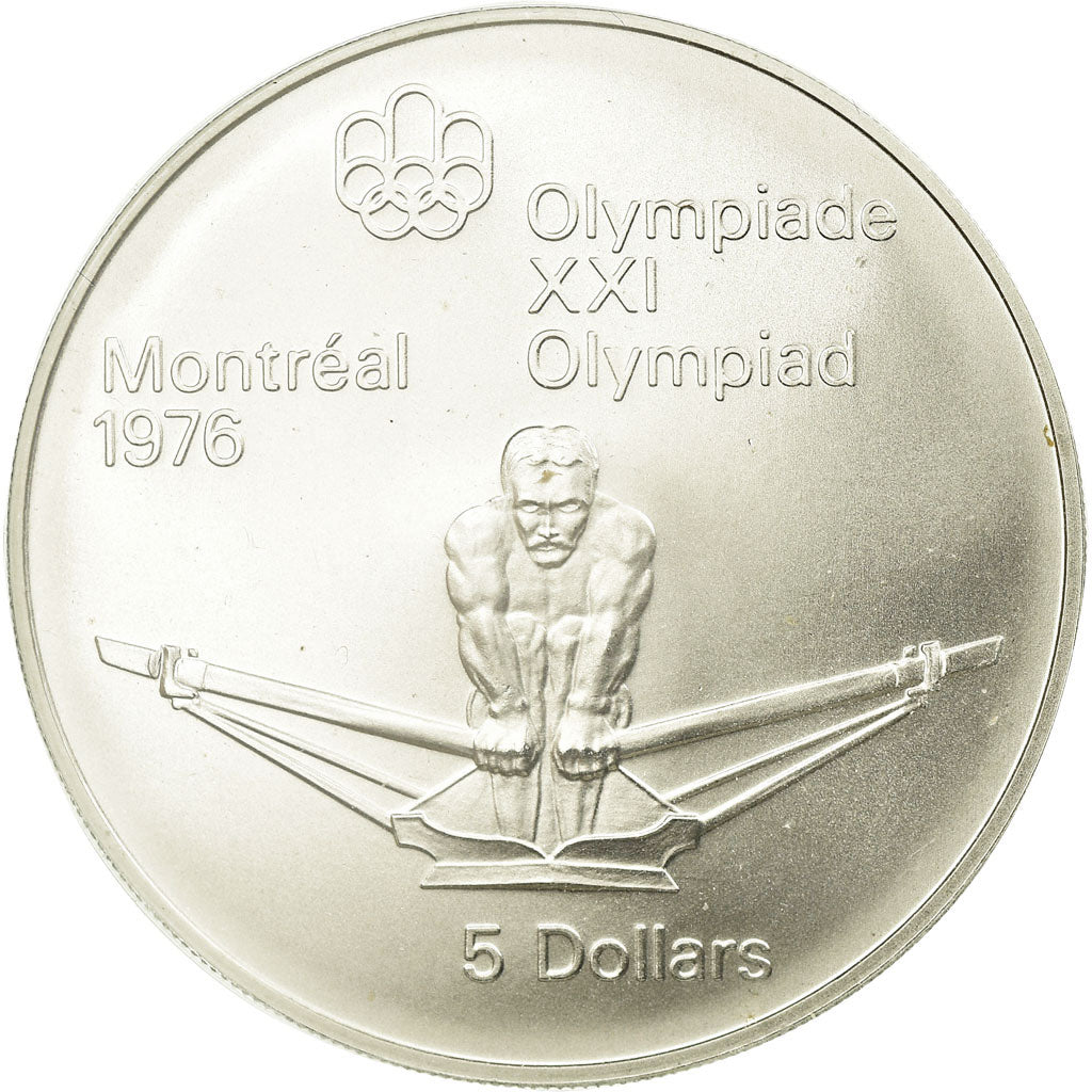 Coin, Canada, Elizabeth II, 5 Dollars, 1974, Royal Canadian Mint, Ottawa