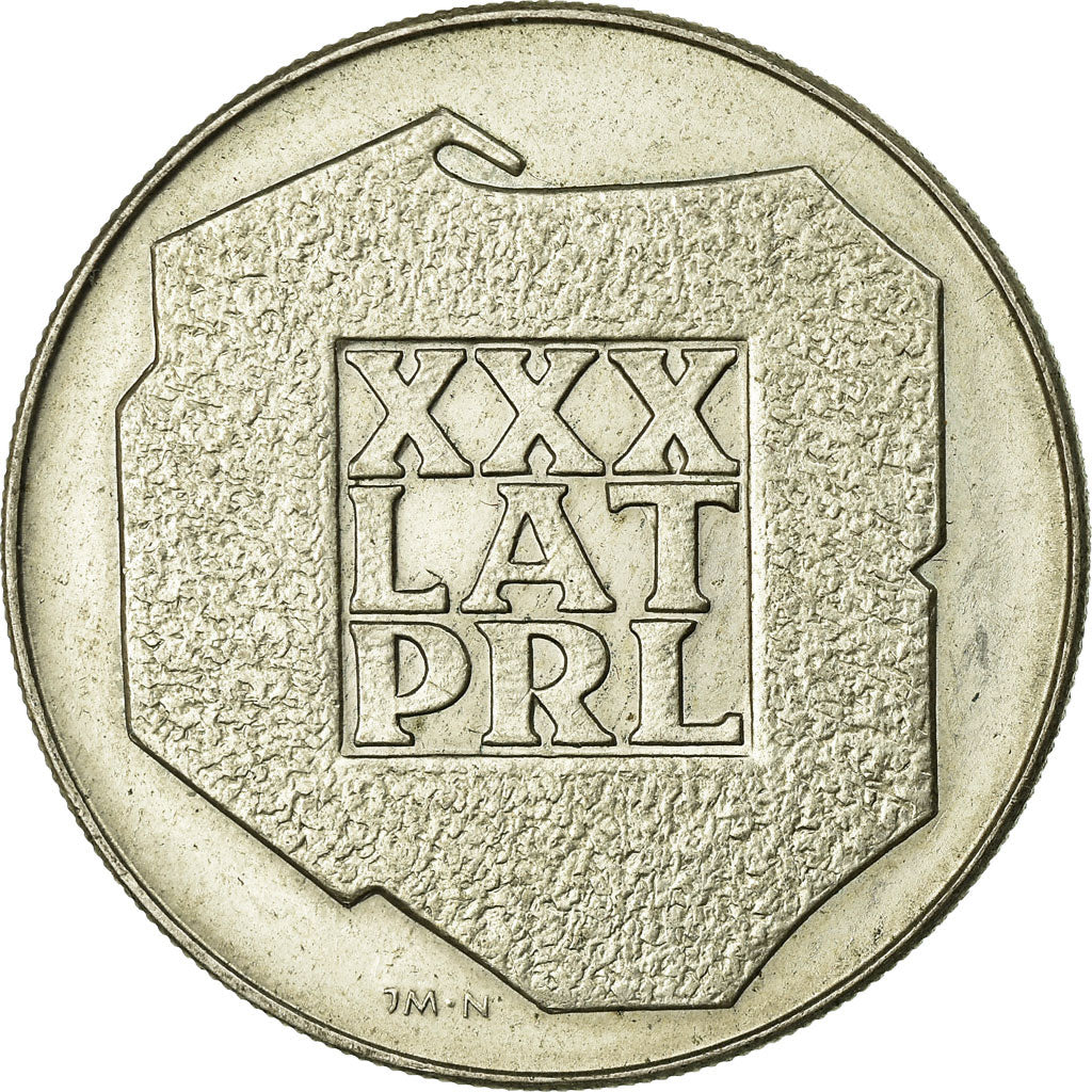 Coin, Poland, 200 Zlotych, 1974, Warsaw, EF(40-45), Silver, KM:72