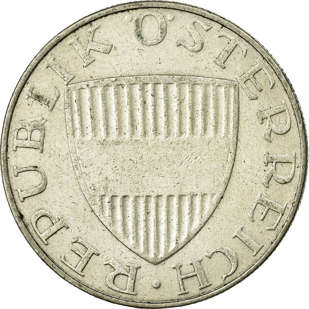 Moneta, Austria, 10 Schilling, 1958, EF(40-45), Srebro, KM:2882