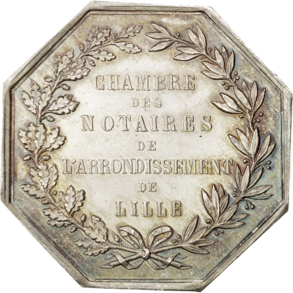 Frankrijk, Token, Notary, Politics, Society, War, PR+, Zilver, Lerouge:161