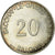 Szwajcaria, 20 billons, Saconay-le-Grand -, 1983, EF(40-45), Srebro