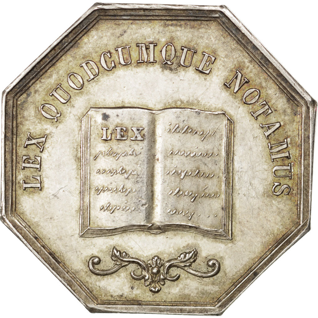 Frankreich, Token, Notary, VZ, Silber