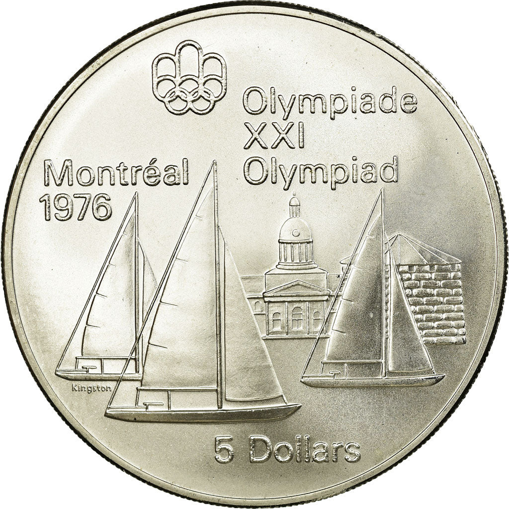 Monnaie, Canada, Elizabeth II, 5 Dollars, 1973, Royal Canadian Mint, Ottawa