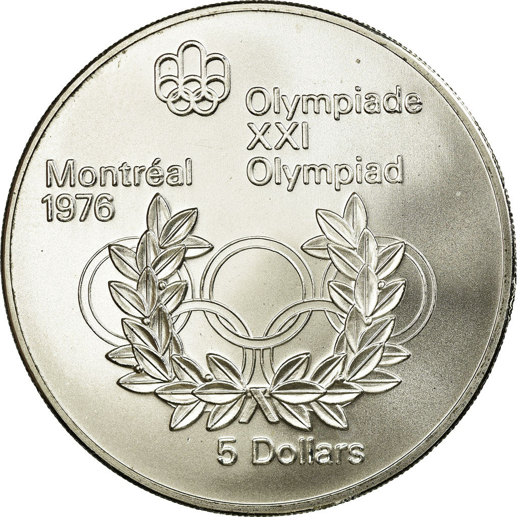 Coin, Canada, Elizabeth II, 5 Dollars, 1974, Royal Canadian Mint, Ottawa