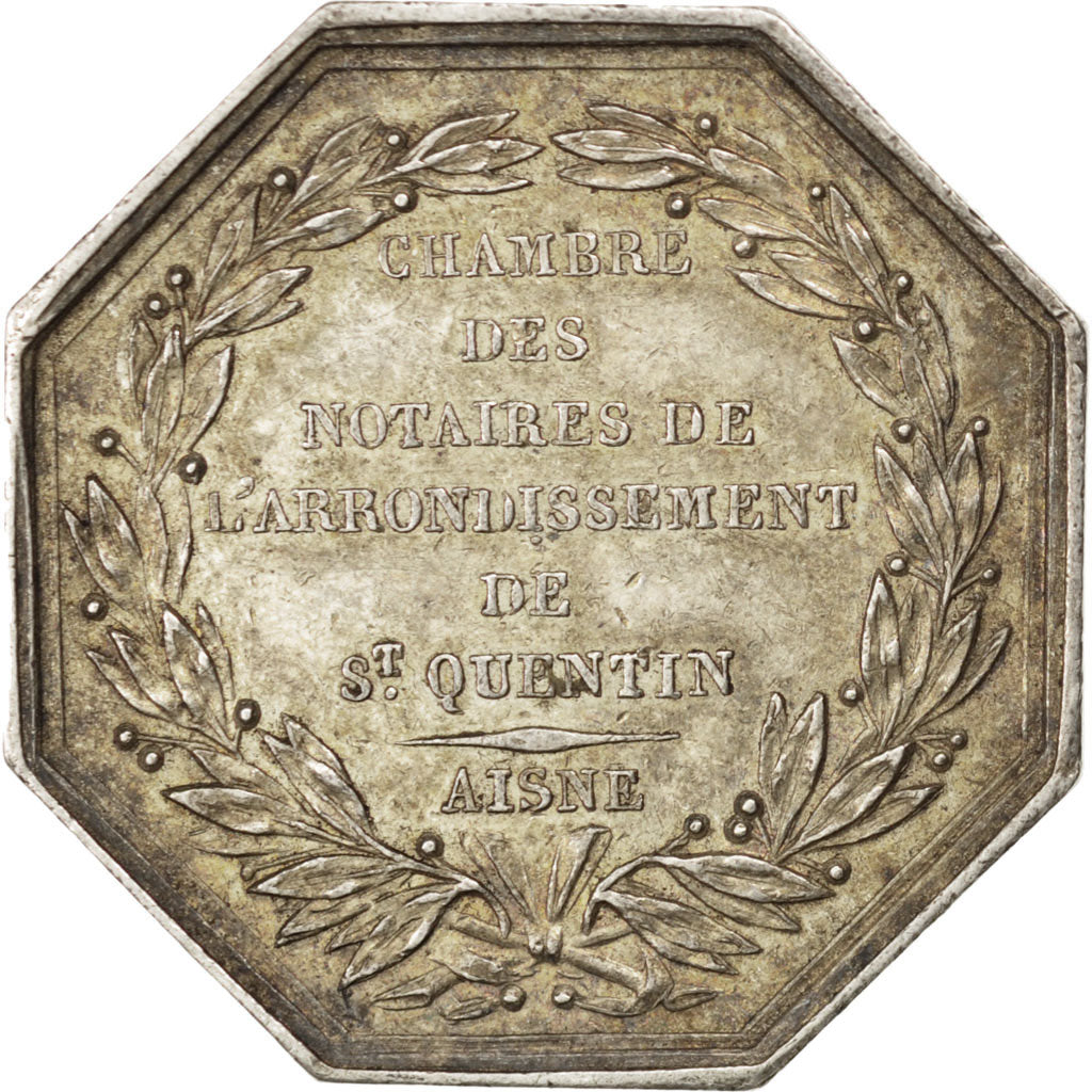 Frankreich, Token, Notary, VZ, Silber
