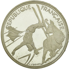 Monnaie, France, 100 Francs, 1990, TTB, Argent, Gadoury:C11, KM:983
