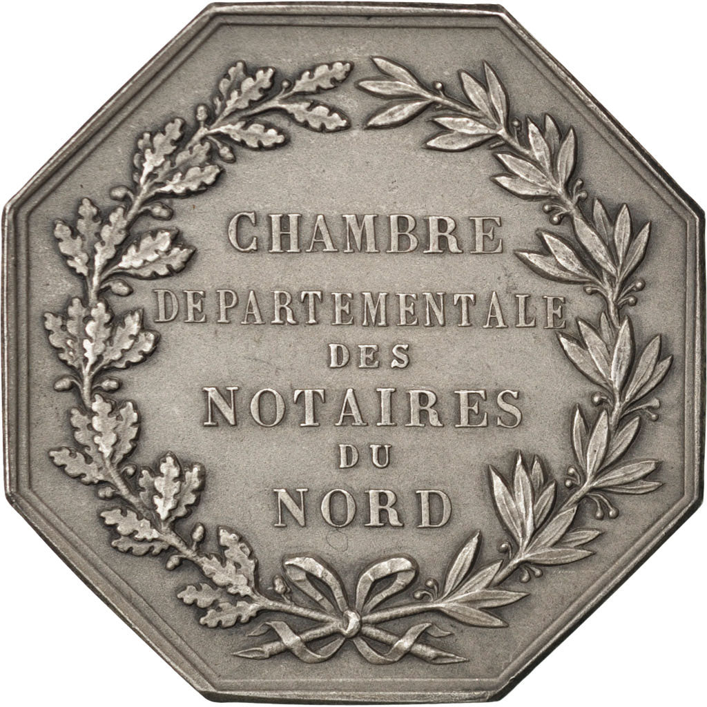 Frankreich, Token, Notary, SS+, Silber
