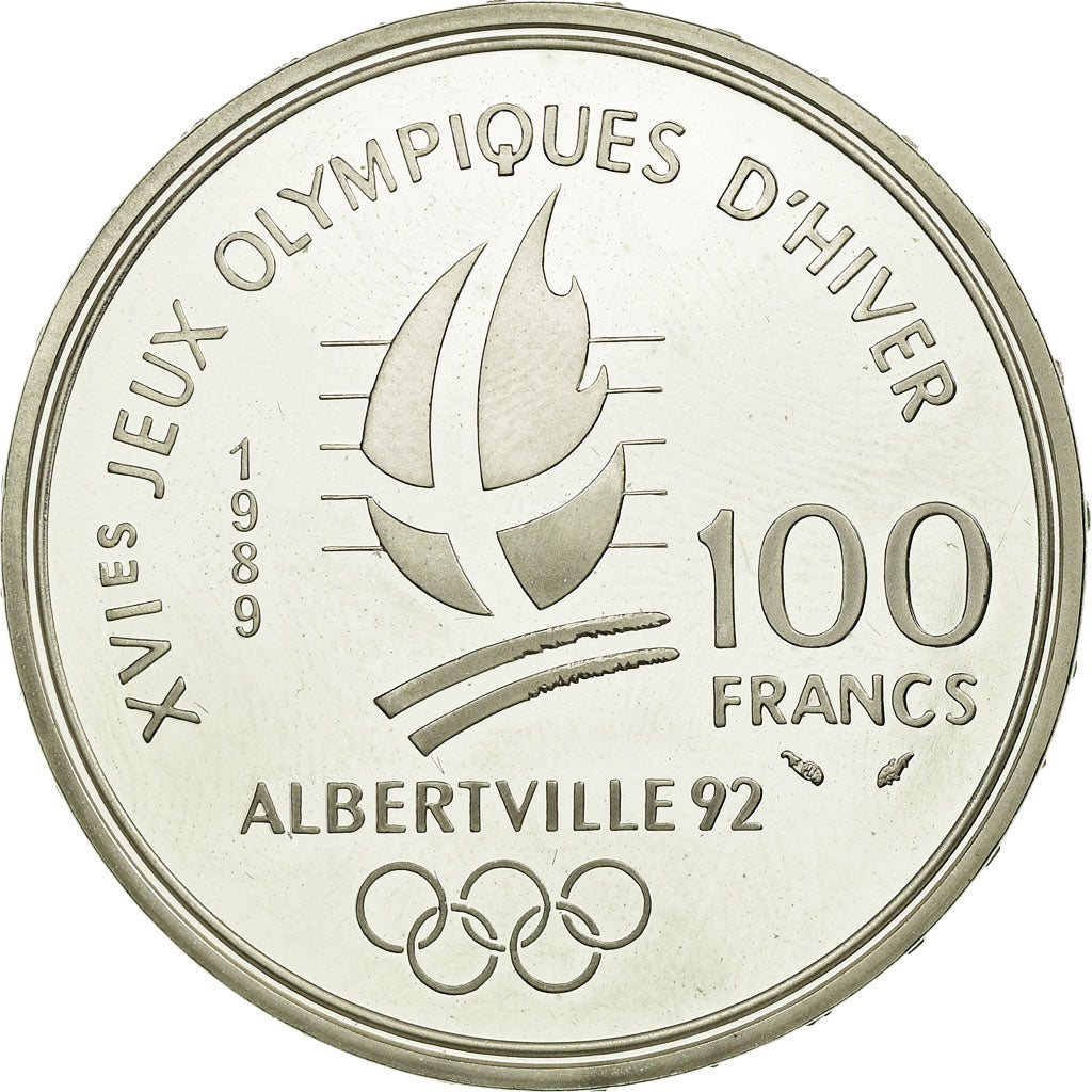 Coin, France, 100 Francs, 1989, MS(65-70), Silver, KM:971, Gadoury:C1