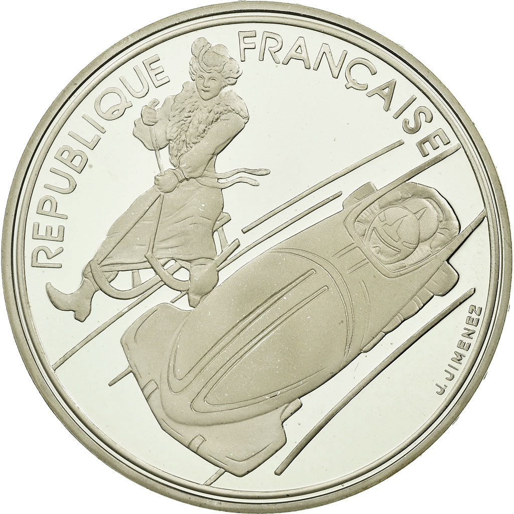 Coin, France, 100 Francs, 1990, MS(65-70), Silver, KM:981, Gadoury:C9