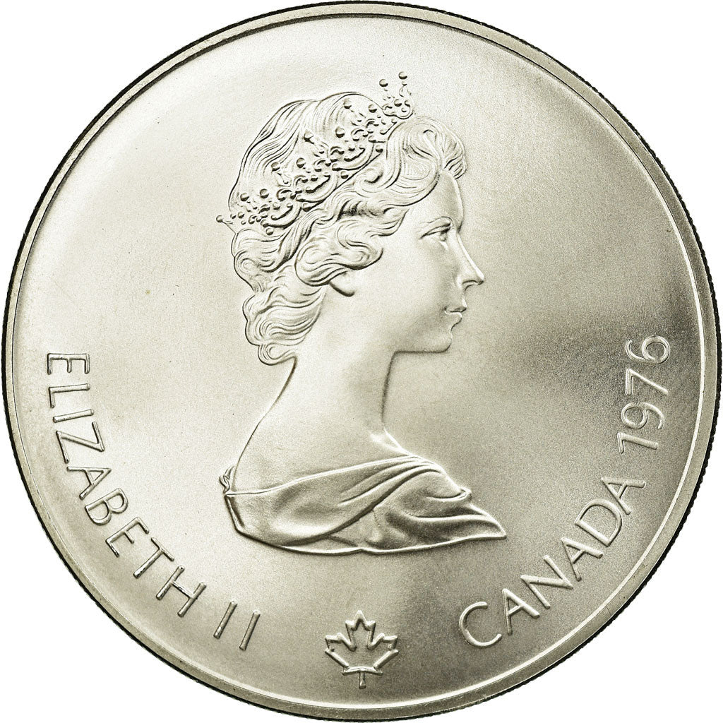 Monnaie, Canada, Elizabeth II, 5 Dollars, 1976, Royal Canadian Mint, Ottawa