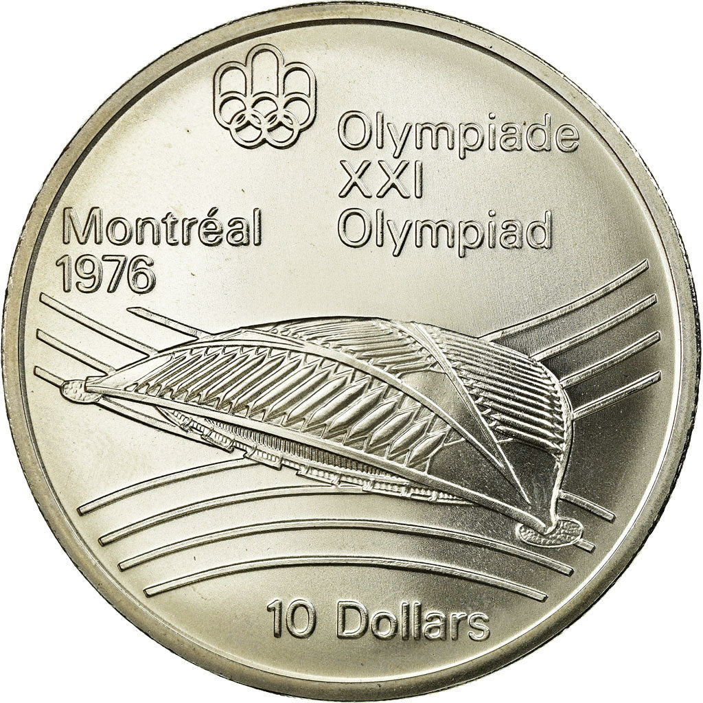 Coin, Canada, Elizabeth II, 10 Dollars, 1976, Royal Canadian Mint, Ottawa