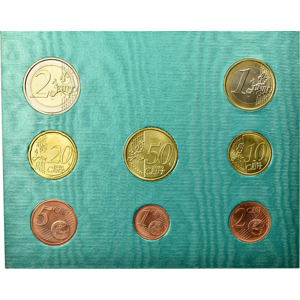 CIDADE DO VATICANO, Pope Benedict XVI, Set 1 ct. - 2 Euro, BU, 2013, Rome, N/D