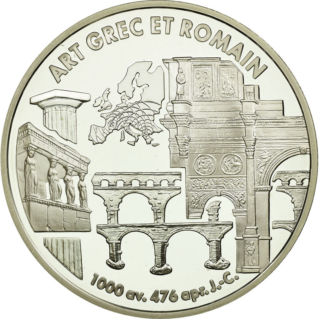 Moneta, Francia, Europa - L'art grec et romain, 6.55957 Francs, 1999, Paris