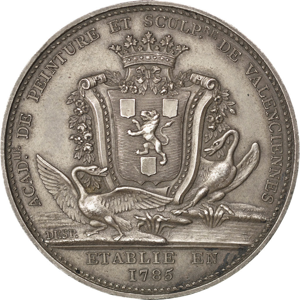 Frankreich, Medal, French Third Republic, Arts & Culture, VZ, Bronze