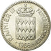 Munten, Monaco, Rainier III, 10 Francs, 1966, UNC-, Zilver, KM:146
