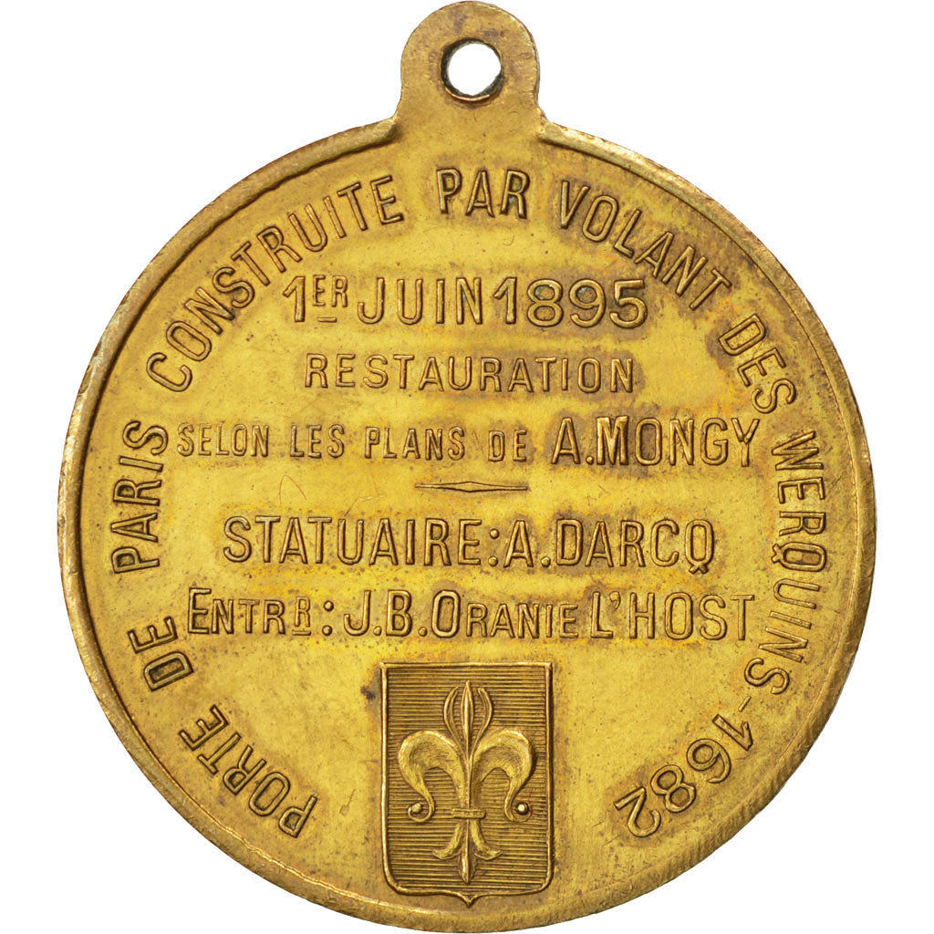 France, Medal, French Third Republic, Arts & Culture, SUP, Laiton