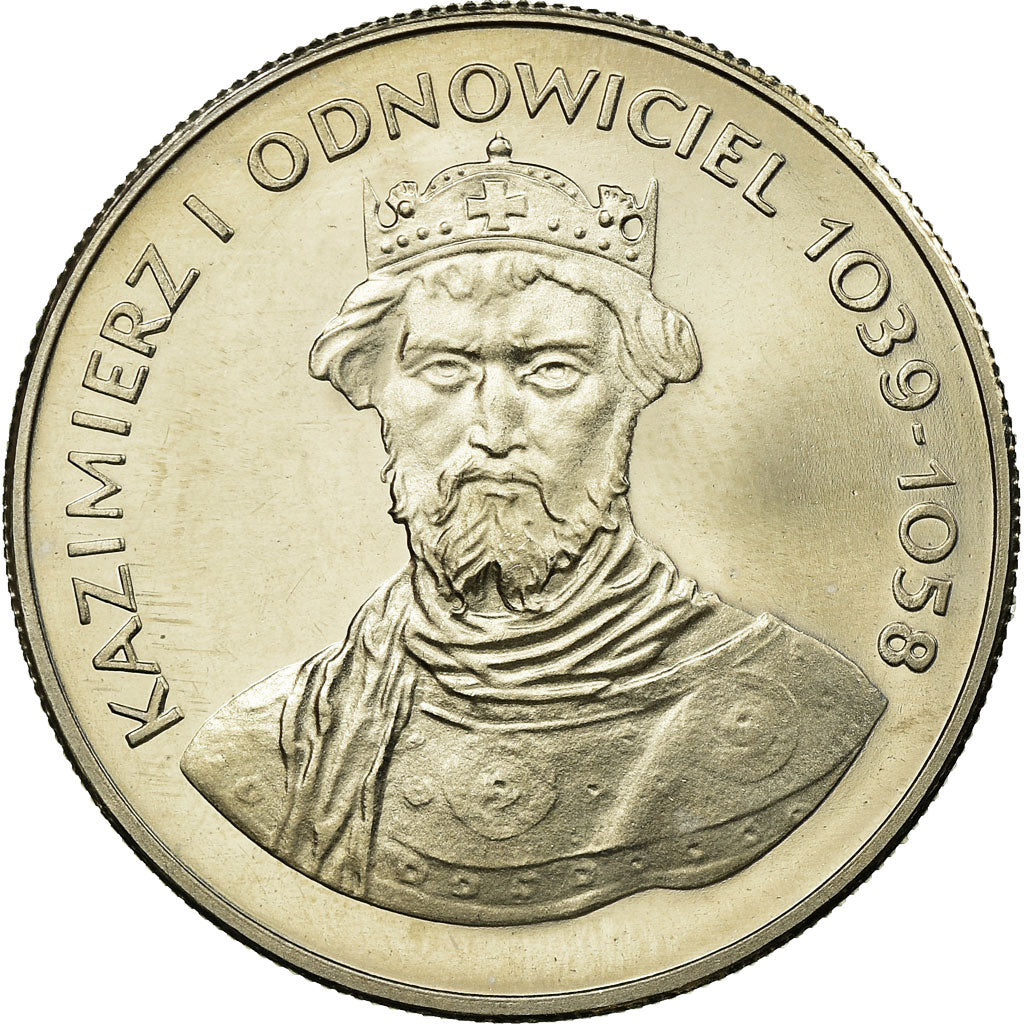 Coin, Poland, 50 Zlotych, 1980, Warsaw, AU(55-58), Copper-nickel, KM:117