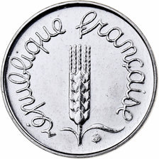 France, 1 Centime, Épi, 1991, Paris, Serie BU, Stainless Steel, MS(63)