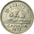 Munten, Canada, George VI, 5 Cents, 1937, Royal Canadian Mint, Ottawa, ZF