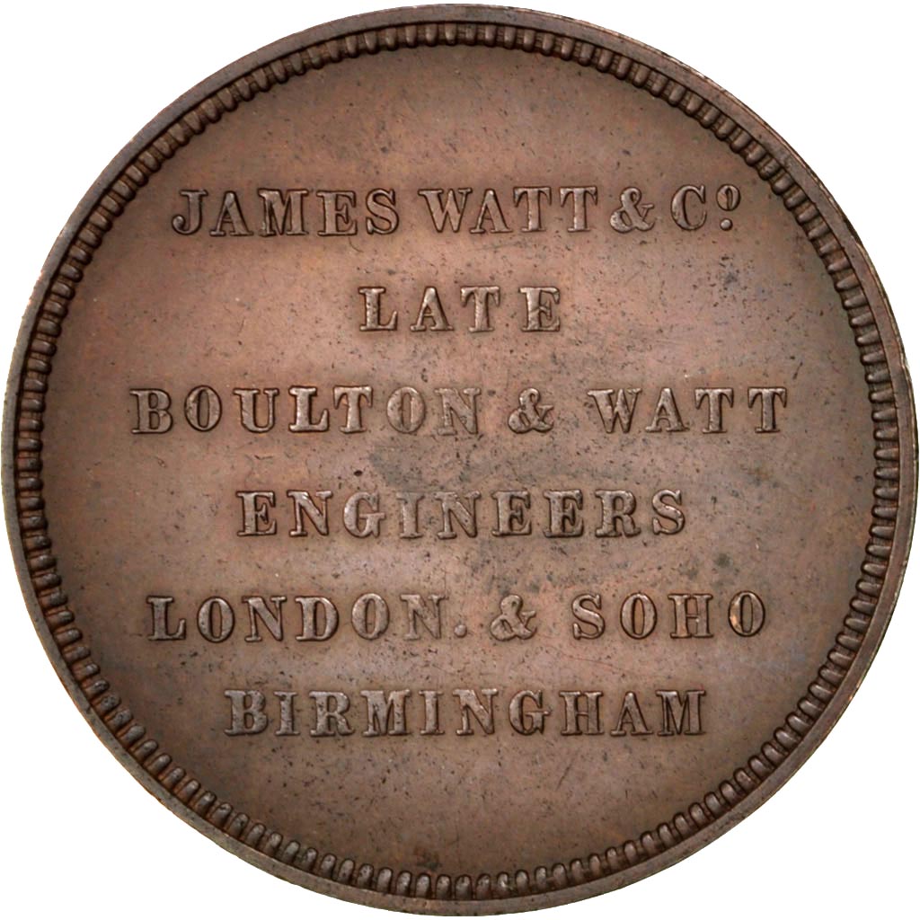 Great Britain, Medal, Business & industry, AU(55-58), Copper