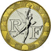 Moneda, Francia, Génie, 10 Francs, 2000, Paris, BU, FDC, Bimetálico, KM:964.1