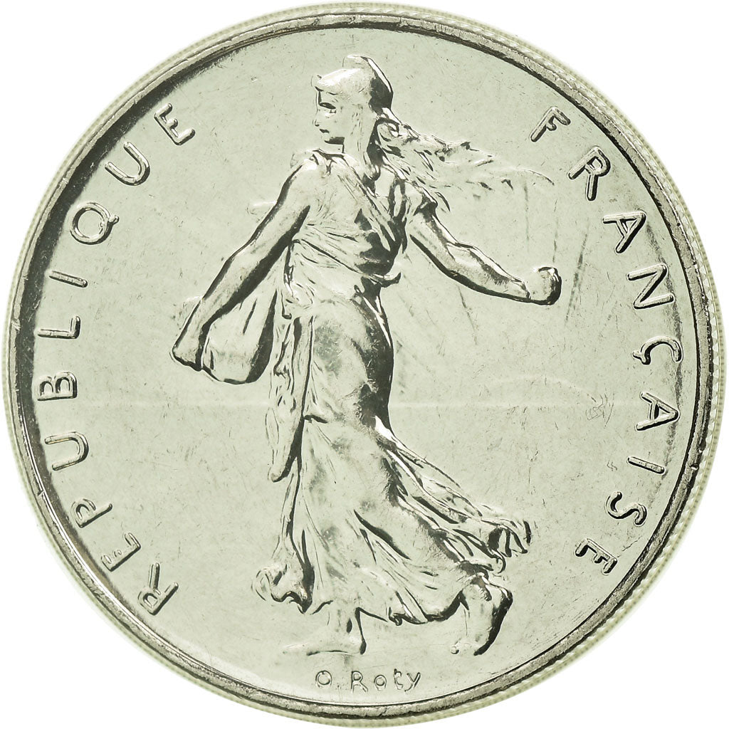 Moneda, Francia, Semeuse, Franc, 2001, Paris, BU, FDC, Níquel, KM:925.1
