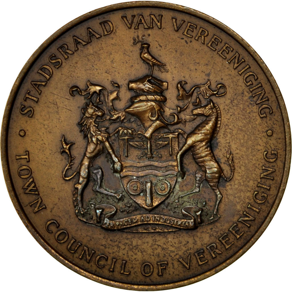 Afrique du Sud, Medal, Politics, Society, War, TTB+, Cuivre